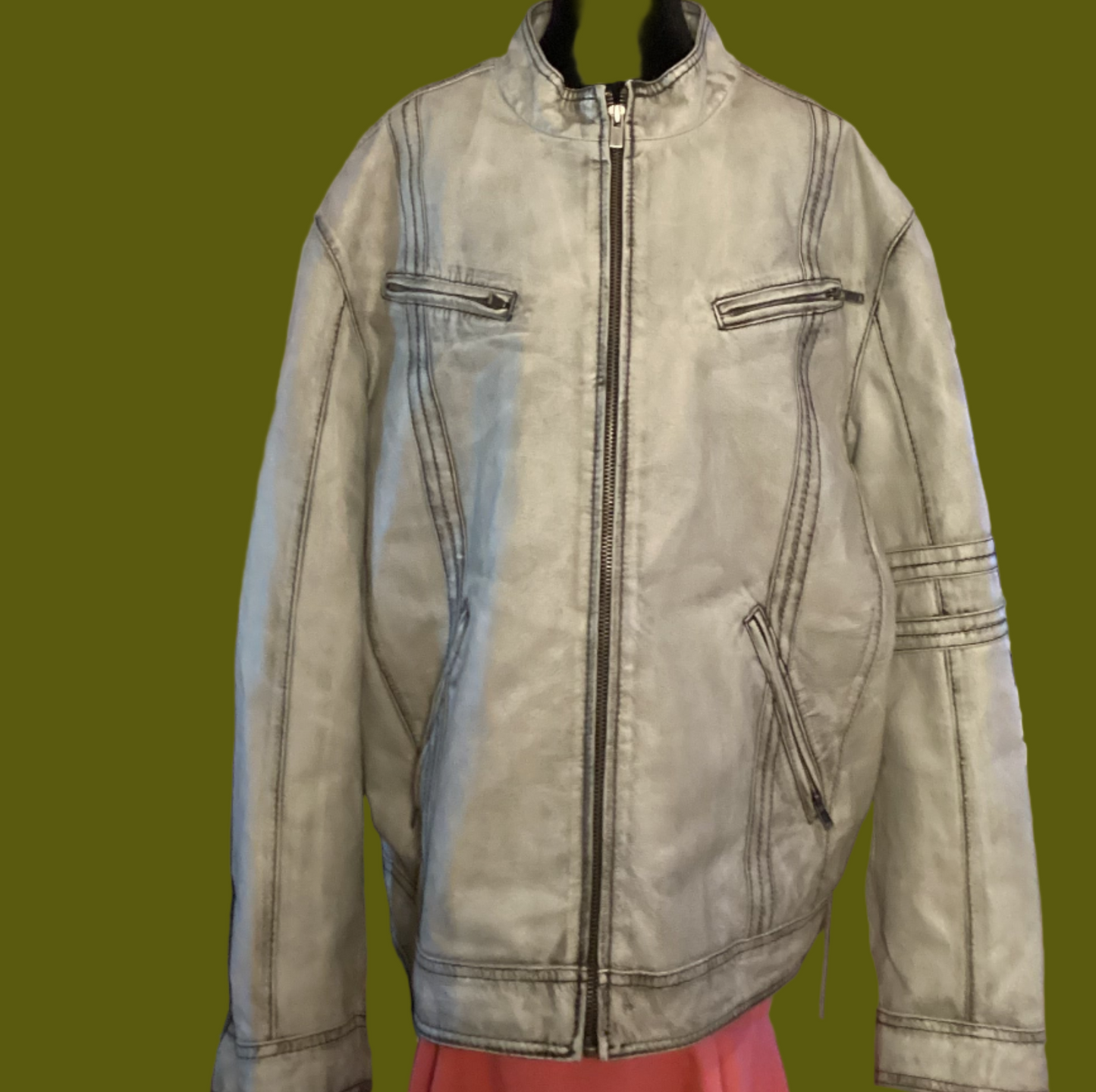 Leather Wilsons Indian Patchwork