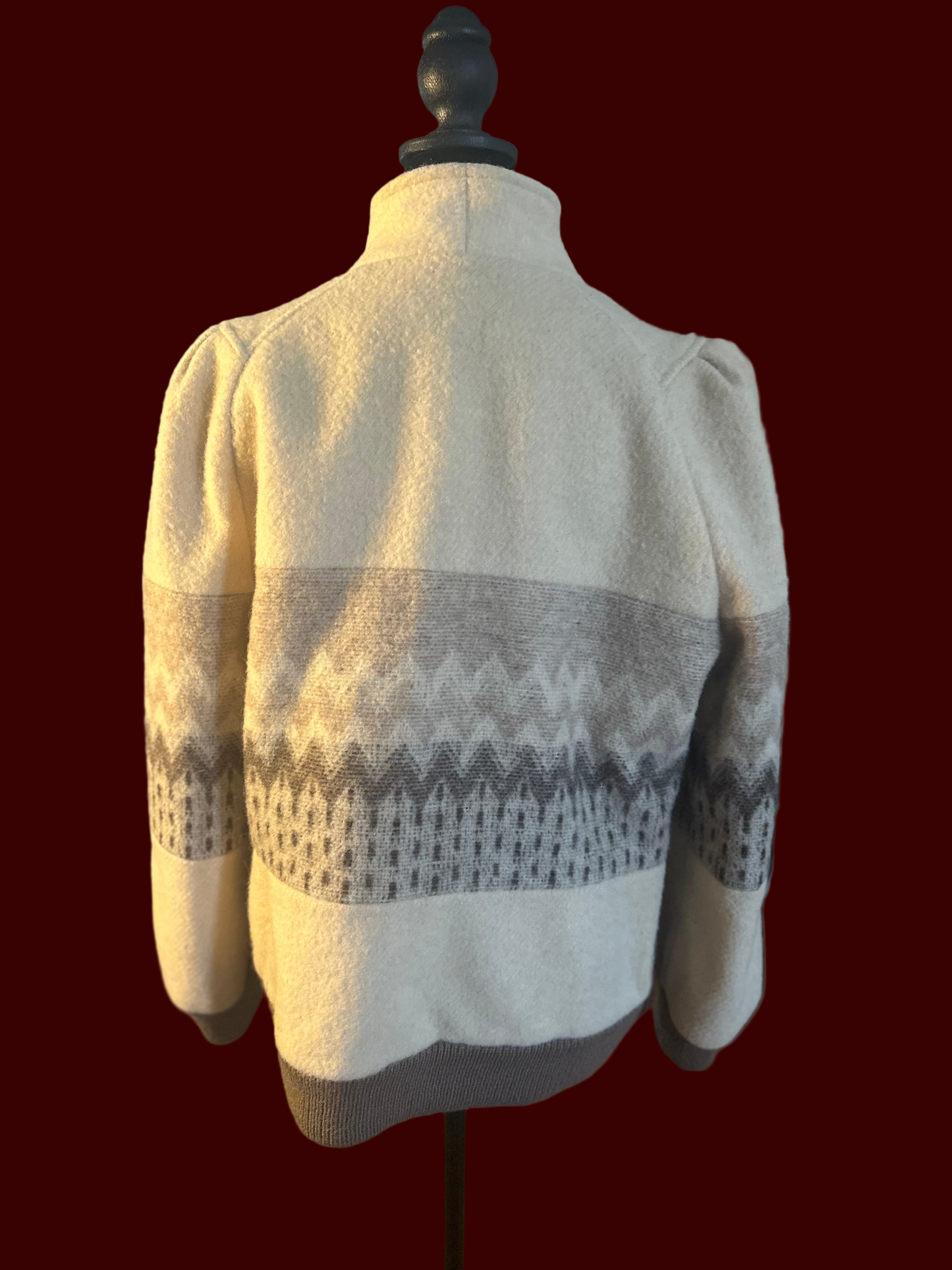 Wool Button Up Cardigan